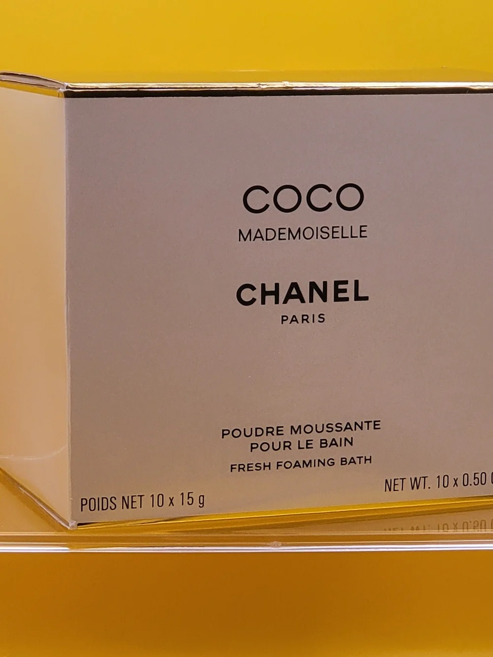Coco Mademoiselle Chanel Paris Poudre Moussante Pour Le Bain Fresh Foaming Bath